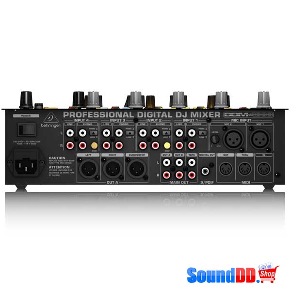 BEHRINGER DDM4000 DIGITAL PRO MIXER Ultimate 5-Channel Digital DJ Mixer with Sampler, 4 FX Sections, Dual BPM Counters and MIDI BEHRINGER DDM4000 เครื่องผสมสัญญาณเสียงสำหรับดีเจ 5 ชาแนล BEHRINGER DDM4000 มิกเซอร์ ดีเจ BEHRINGER DDM 4000 mixer DJ