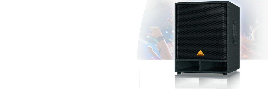 BEHRINGER VP1800S Professional 1600-Watt 18" PA Subwoofer BEHRINGER VP1800S ตู้ลำโพงซับวูฟเฟอร์ 18 นิ้ว 1,600 วัตต์ BEHRINGER VP1800S ลำโพงซับวูฟเฟอร์