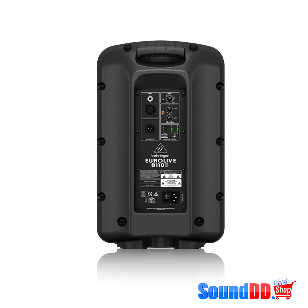 BEHRINGER B110D ตู้ลำโพง 10 นิ้ว 2 ทาง 300 วัตต์ มีแอมป์ในตัว คลาส D BEHRINGER B110D ลำโพง Active PA Speaker System with Wireless Option
