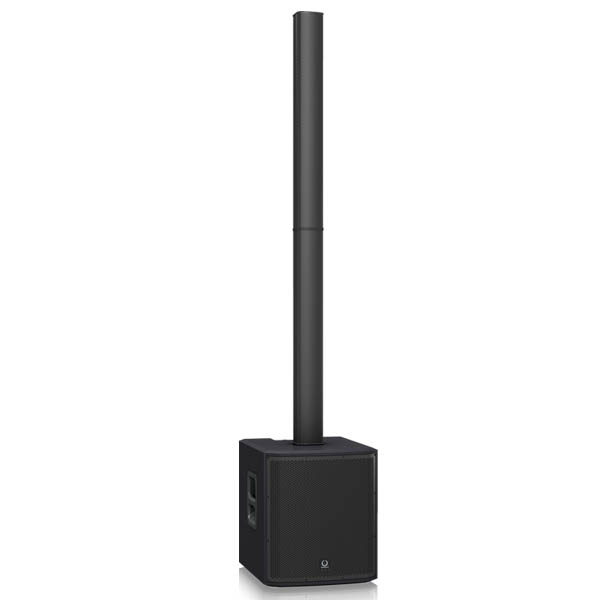 TURBOSOUND iP2000 ลำโพงคอลัมน์ 16x2.75 นิ้ว ซับวูฟเฟอร์ 12 นิ้ว 1,000 วัตต์ คลาส D ดิจิตอลมิกเซอร์ 3 ชาแนล Bluetoothได้ และควบคุมด้วย iPhone/iPad