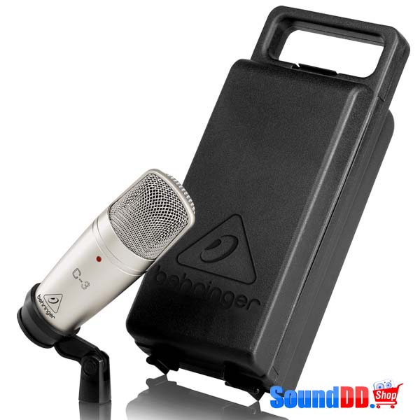 BEHRINGER C-3 Dual-Diaphragm Studio Condenser Microphone BEHRINGER C-3 ไมค์บันทึกเสียง BEHRINGER C-3 ไมโครโพนสำหรับห้องบันทึกเสียง BEHRINGER C3 ไมค์ห้องอัด