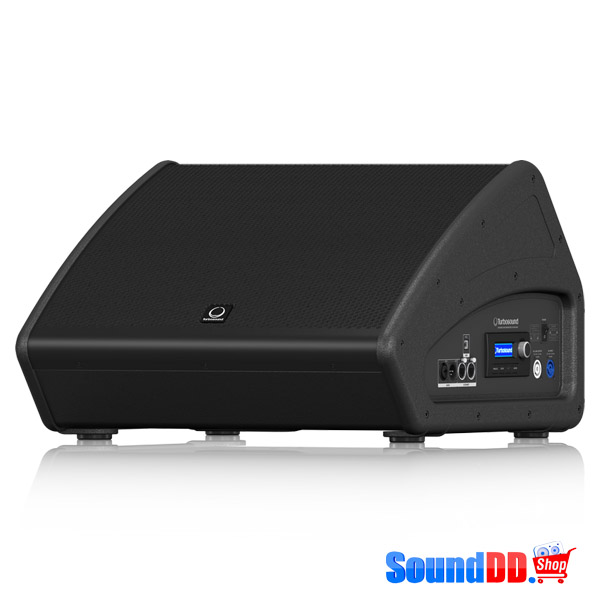 TURBOSOUND FLASHLINE MONITORS TFM152M-AN Co-axial 2500 Watt 2 Way 15" Stage Monitor with Klark Teknik DSP Technology and ULTRANET TURBOSOUND TFM152M-AN ตู้ลำโพงมอนิเตอร์เวที 2 ทาง มีแอมป์ในตัว ขนาด 15 นิ้ว คลาส D 2500 วัตต์ TURBOSOUND TFM-152M-AN ลำโพงมอนิเตอร์เวที