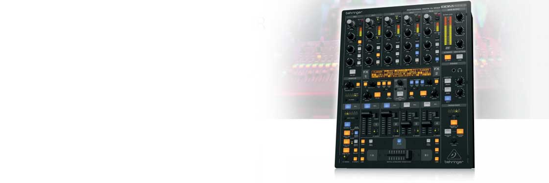 BEHRINGER DDM4000 DIGITAL PRO MIXER Ultimate 5-Channel Digital DJ Mixer with Sampler, 4 FX Sections, Dual BPM Counters and MIDI BEHRINGER DDM4000 เครื่องผสมสัญญาณเสียงสำหรับดีเจ 5 ชาแนล BEHRINGER DDM4000 มิกเซอร์ ดีเจ  BEHRINGER DDM 4000 mixer DJ