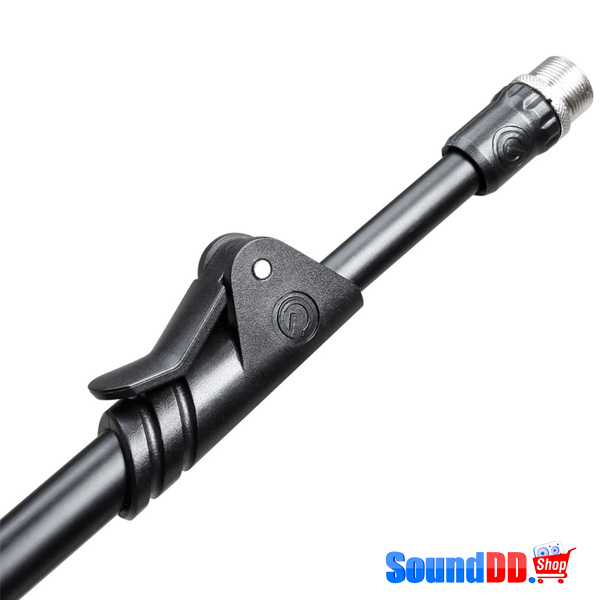 GRAVITY GMS4322B Microphone Stand with Folding Tripod Base and 2-Point Adjustment Telescoping Boom GRAVITY GMS4322B ขาตั้งไมโครโฟน แบบเหล็ก Boom ยาว 88 ซม ปรับความสูงได้ ปรับสูงสุดได้ถึง 169 ซม. และต่ำสุด 103 ซม. เคลื่อนย้ายสะดวก เนื่องจาก มีน้ำหนักเพียง 2.7 กก. เวลาพับเก็บสำหรับเคลื่อนย้าย ยาว 105 ซม.