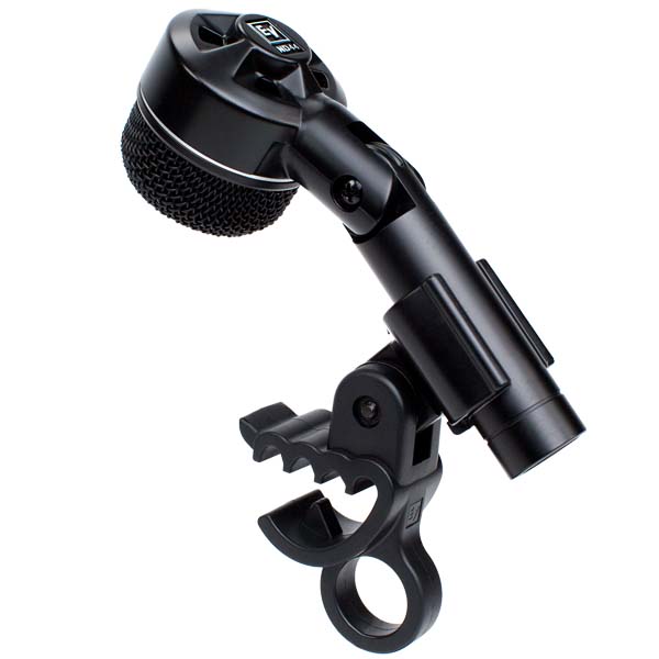 EV ND44 DYNAMIC TIGHT CARDIOID INSTRUMENT MICROPHONE EV ND44 ไมโครโฟน ไมค์สำหรับจ่อเครื่องดนตรี แบบไดนามิก รับเสียงกลองทอม-สแนร์ ตอบสนองความถี่ 80 - 16,500 Hz  ELECTRO-VOICE EV ND44 Instrument Microphone