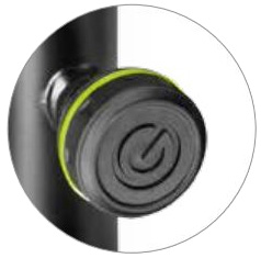 GRAVITY GSP5211B Speaker Stand 35 mm. GRAVITY GSP5211B ขาตั้งลำโพงอลูมิเนียม รองรับน้ำหนัก 50 กก. เส้นผ่าศูนย์กลาง 35 มม. GRAVITY G SP 5211B Speaker Stand  