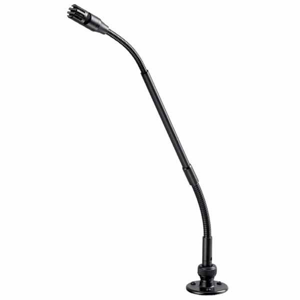 EV PC FL Threaded/Flange Mount Miniature Multi-Pattern Podium Microphone EV PC FL ชุดก้านไมค์พูด/ปราศรัย ไมโครโฟน ตั้งโต๊ะ สำหรับใช้ในการพูดปราศรัย ตอบสนองความถี่ 50 Hz to 20,000 Hz สามารถสลับรูปแบบทิศทางการรับเสียงได้หลายรูปแบบ Omnidirectional, cardioid, supercardioid, และ hypercardioid ตามความต้องการ และลักษณะการใช้งาน Electro-voice PC FL 