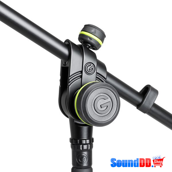 GRAVITY GMS4322HDB Microphone Stand Heavy Duty Microphone Stand, Tripod, 2-point Telescopic Boom GRAVITY GMS4322HDB ขาตั้งไมโครโฟน แบบเหล็ก Boom ยาว 88 ซม ปรับความสูงได้ ปรับสูงสุดได้ถึง 169 ซม. และต่ำสุด 103 ซม. มีน้ำหนัก 4.26 กก. เวลาพับเก็บสำหรับเคลื่อนย้าย ยาว 105 ซม. GRAVITY G MS 4322HD B Microphone Stand