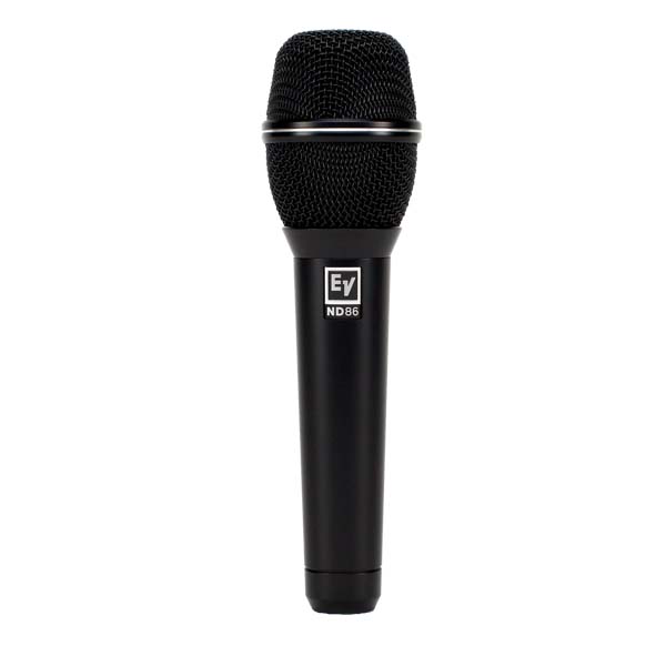 EV ND86 DYNAMIC SUPERCARDIOID VOCAL MICROPHONE EV ND86 ไมโครโฟนแบบไดนามิก สำหรับร้องและพูดสัมภาษณ์สด ตอบสนองความถี่ 70 - 17,000 Hz ELECTRO-VOICE EV ND86 VOCAL Microphone