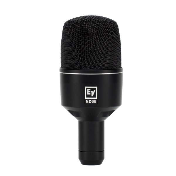 EV ND68 DYNAMIC SUPERCARDIOID BASS DRUM MICROPHONE EV ND68 ไมโครโฟน ไมค์สำหรับจ่อเครื่องดนตรี แบบไดนามิก ไมค์สำหรับกลองชุด ตอบสนองความถี่ 20 - 11,000 Hzz ELECTRO-VOICE EV ND68 Instrument Microphone