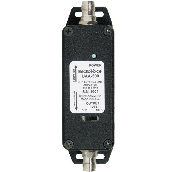 EV UAA-500 ANTENNA SIGNAL AMPLIFIER EV UAA-500 บูตเตอร์ขยายสัญญาณ Electro-Voice UAA500 แอมป์ขยายสัญญาณ Electro-Voice UAA-500 ANTENNA SIGNAL AMPLIFIER