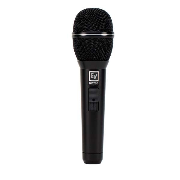 EV ND76 DYNAMIC CARDIOID VOCAL MICROPHONE WITH ON/OFF SWITCH EV ND76S ไมโครโฟนแบบไดนามิก มีสวิตช์ เปิด(ON)/ปิด(OFF) สำหรับร้องและพูดสัมภาษณ์สด ตอบสนองความถี่ 70 - 17,000 Hz ELECTRO-VOICE EV ND76S VOCAL Microphone