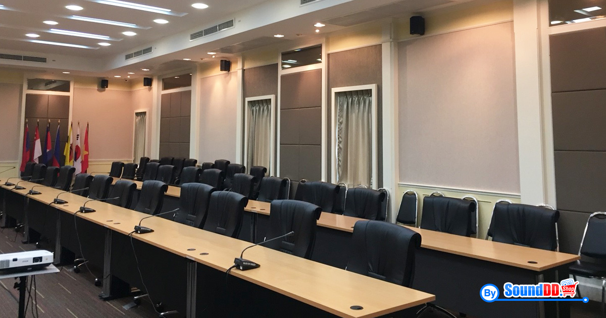 ผลงานการติดตั้ง ระบบเสียง และ ภาพห้องประชุม โรงแรมสวนสุนันทา รับบริการออกแบบ และติดตั้ง ระบบเสียง และระบบภาพ ด้วยทีมงานมืออาชีพ