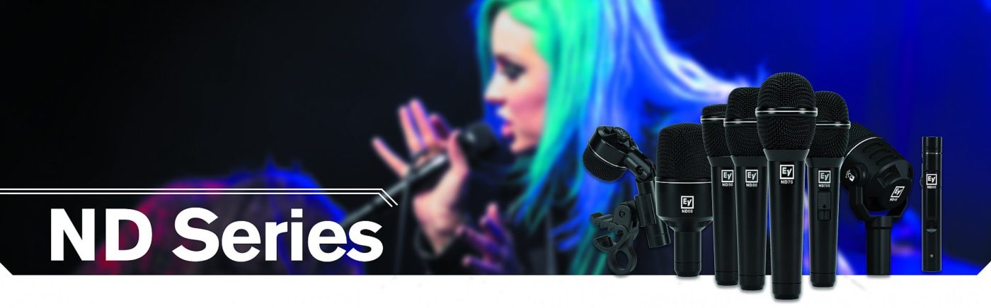 EV INSTRUMENT MICROPHONE EV ND ไมโครโฟน ไมค์สำหรับจ่อเครื่องดนตรี  ELECTRO-VOICE EV ND Instrument Microphone