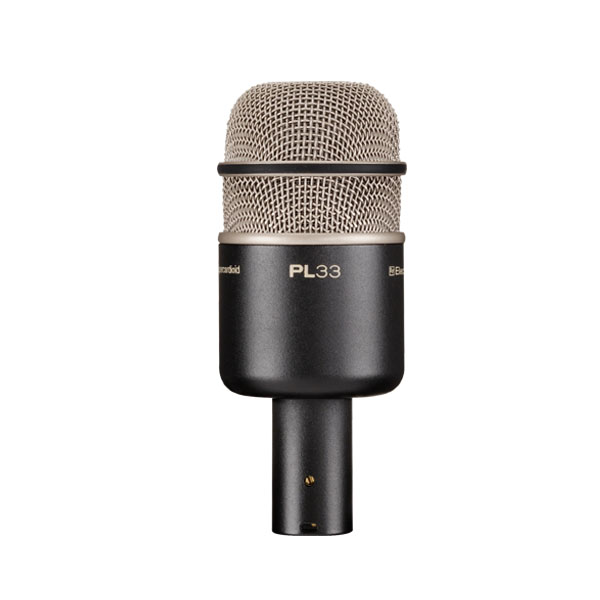 EV PL-33 DYNAMIC KICK DRUM & INSTRUMENT MICROPHONE EV PL-33 ไมโครโฟน ไมค์สำหรับจ่อเครื่องดนตรี แบบไดนามิก ไมค์สำหรับจอเสียงเบส กระเดื่องกลอง ตอบสนองความถี่ 20 Hz - 10,000 Hz ELECTRO-VOICE EV PL-33 Instrument Microphone