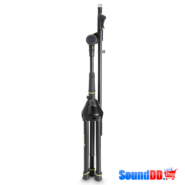 GRAVITY GMS4212B Short Microphone Stand with Folding Tripod Base and 1-Point Adjustment Telescoping Boom GRAVITY GMS4212B ขาตั้งไมโครโฟน แบบเหล็ก Boom ยาว 88 ซม ปรับความสูงได้ สูงสุด 74 ซม. ต่ำสุด 51 ซม. มีน้ำหนัก 2.2 กก. เวลาพับเก็บสำหรับเคลื่อนย้าย ยาว 65 ซม. GRAVITY G MS 4212 B Microphone Stand ขาตั้งไมค์