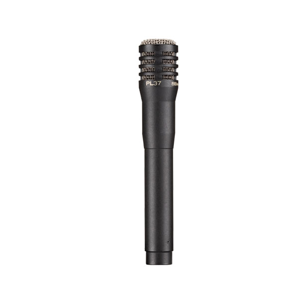 EV PL-37 CONDENSER OVERHEAD & INSTRUMENT MICROPHONE EV PL-37 ไมโครโฟน ไมค์สำหรับจ่อเครื่องดนตรี แบบคอนเดนเซอร์ ไมค์สำหรับจ่อรับเสียง ฉาบ / กีต้าร์ / Overhead ตอบสนองความถี่ 50 Hz - 16,000 Hz ELECTRO-VOICE PL-37 Instrument Microphone
