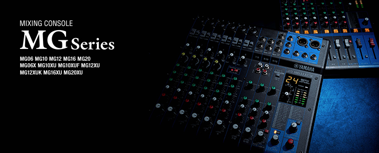 YAMAHA MG10XUF Analog Mixing Console Max. 4 Mic / 10 Line Inputs (4 mono + 3 stereo) / 1 Stereo Bus / 1 AUX (incl. FX)   YAMAHA MG10XUF เครื่องผสมสัญญาณเสียงอนาล็อก 10 ชาแนล 4 โมโน 3 สเตอริโอ 4 ไมค์ YAMAHA MG10XUF อนาล็อค มิกเซอร์