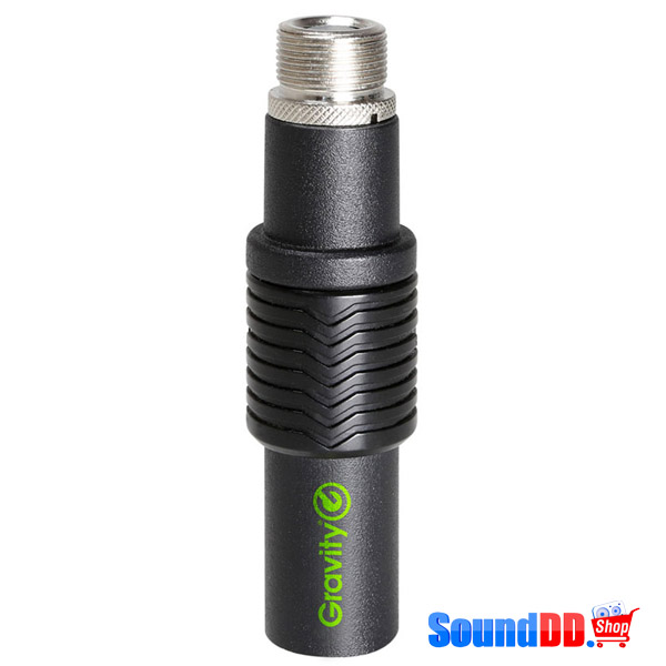 GRAVITY GMSQC1B Quick Coupler for Mic Clips and Boom Arms GRAVITY GMSQC1B ตัวยึดไมโครโฟน กับขาตั้งไมโครโฟน และ Boom Arms GRAVITY G MS QC 1 B Quick Coupler for Mic Clips and Boom Arms