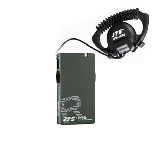 JTS TG-10R เครื่องรับสัญญาน ชุดทัวร์ไกด์ พร้อมชุดหูฟัง 16 ชาแนล
