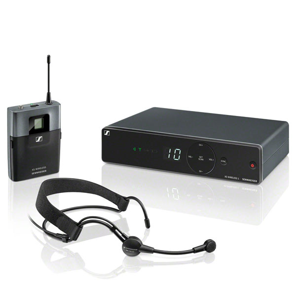 SENNHEISER XSW 1-ME3 ชุดไมค์ลอย คาดศรีษะ ย่าน UHF SENNHEISER XSW 1-ME3 ไมโครโฟนคาดศรีษะ ไร้สาย WIRLESS HEADSET MICROPHONE