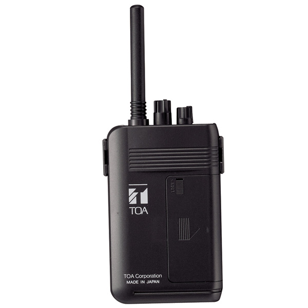TOA WM-2100 FX Portable Transmitter 5 channel TOA WM-2100 FX ชุดทัวร์ไกด์ ตัวส่งสัญญาณแบบพกพา 5 ชาแนล WM-2100 Portable Transmitter เครื่องส่งสัญญาณพกพา