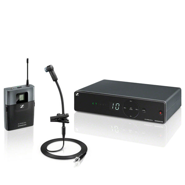 SENNHEISER XSW 1-908 ชุดไมค์ลอย จ่อเครื่องดนตรี ย่าน UHF SENNHEISER XSW 1-908 ไมโครโฟนไร้สาย จอเครื่องดนตรี BRASS INSTRUMENT MICROPHONE