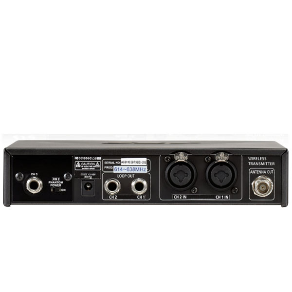 JTS TG-10STX เครื่องส่งสัญญาณ สำหรับ ชุดทัวร์ไกด์ ย่าน UHF JTS TG-10STX UHF PLL Transmitter