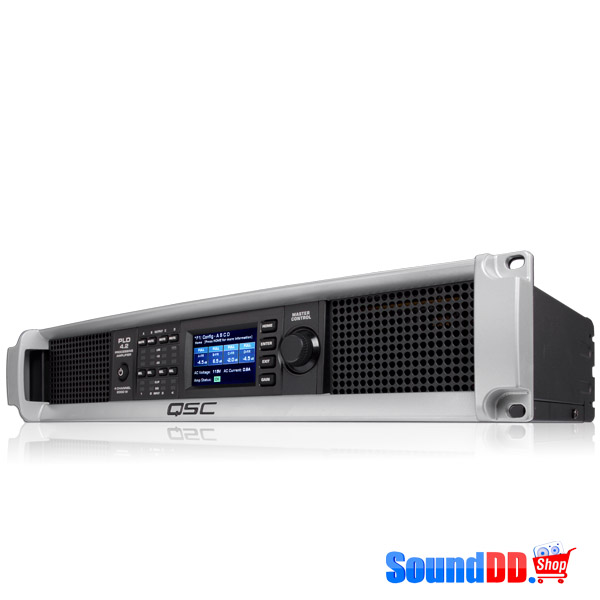 QSC PLD4.2 Processing Amplifier QSC PLD4.2 เครื่องขยายเสียง 4 ชาเเนล 700x4 วัตต์ ที่ 4 โอมห์ QSC PLD4.2 เพาเวอร์แอมป์ ขยายเสียง ซาวด์ดีดี ช็อป