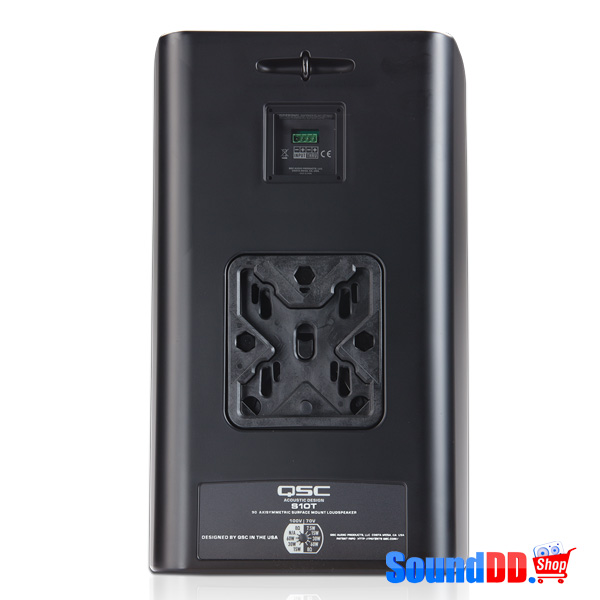 QSC AD-S10T 10" 2-way, 90° conical QSC AD-S10T ลำโพงติดผนัง 2 ทาง ขนาด 10 นิ้ว 250 วัตต์ แบบไลน์โวลล์ 70V/100V QSC AD-S10T wall speaker