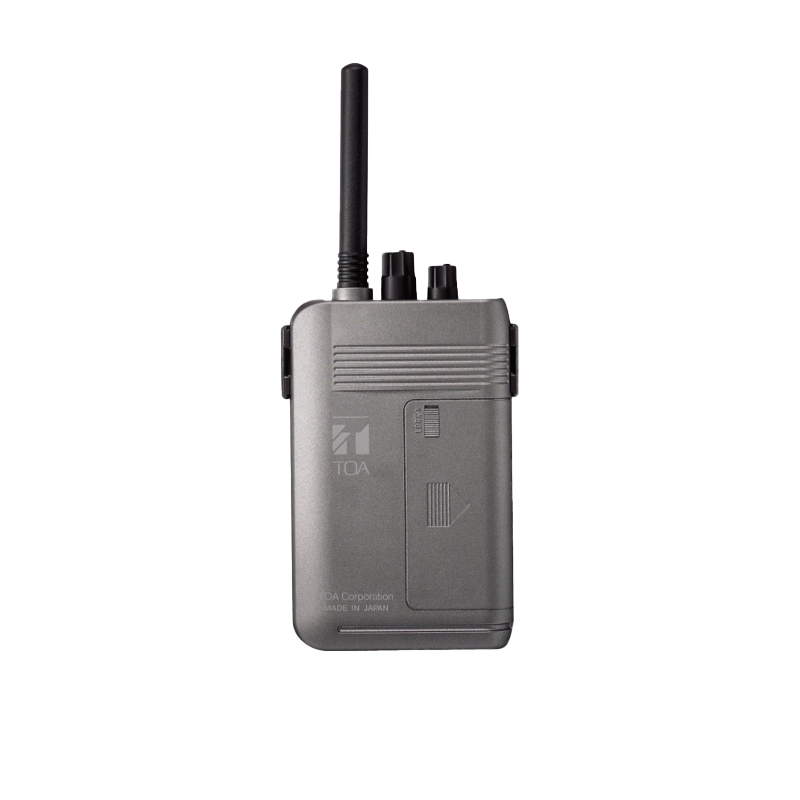 TOA WT-2100 FX เครื่องรับสัญญาณทัวร์ไกด์ แบบพกพา 5 ชาแนล