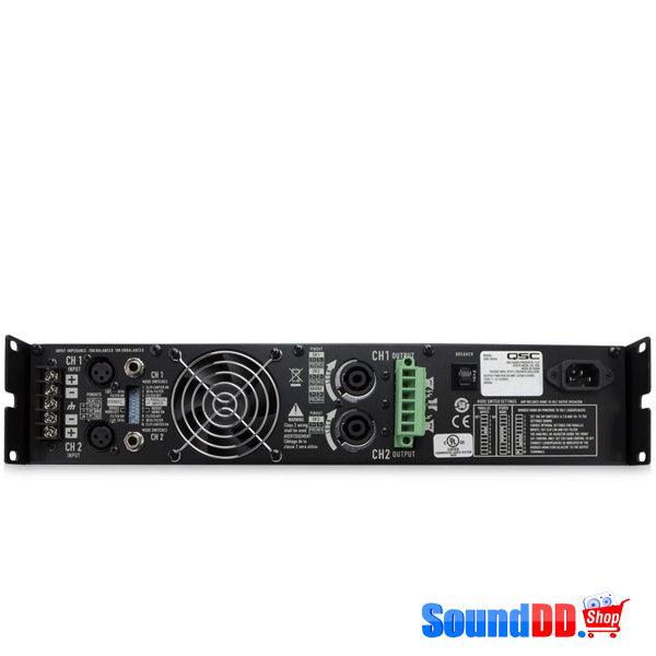 QSC CMX800Va Commercial Power Amplifier QSC CMX800Va เครื่องขยายเสียง 2 ชาเเนล คลาส H 2-tier 500 วัตต์ ที่ 8 โอมห์ QSC CMX800Va เพาเวอร์แอมป์ ขยายเสียง