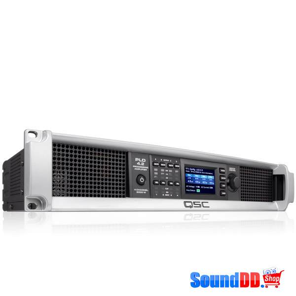 QSC PLD4.2 Processing Amplifier QSC PLD4.2 เครื่องขยายเสียง 4 ชาเเนล 700x4 วัตต์ ที่ 4 โอมห์ QSC PLD4.2 เพาเวอร์แอมป์ ขยายเสียง ซาวด์ดีดี ช็อป