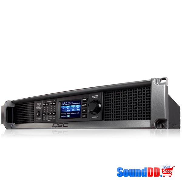 QSC CXD4.3 Processing Amplifier QSC CXD4.3 เครื่องขยายเสียง 4 ชาเเนล 1400 วัตต์ ที่ 4 โอมห์ QSC CXD4.3 เพาเวอร์แอมป์ ขยายเสียง ซาวด์ดีดี ช็อป