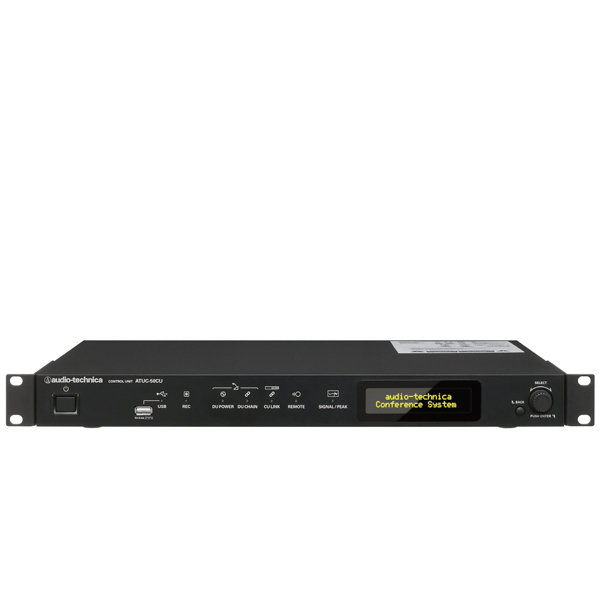 AUDIO-TECHNICA ATUC-50CU เครื่องควบคุมไมโครโฟนประชุม พร้อม Feedback Suppressor ในตัว มีการควบคุมการพูดประชุมทั้งหมด 3 โหมดสนทนา ให้คุณภาพเสียงชัดเจน