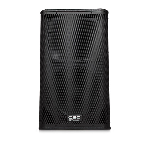 QSC KW122 ตู้ลำโพงมอนิเตอร์ เวที มีแอมป์ในตัว 2 ทาง 12 นิ้ว คลาส D 1000W ความถี่ 53 Hz to 18 kHz QSC KW122 ลำโพง Active Powered, 12" 2-way, 75° conical DMT