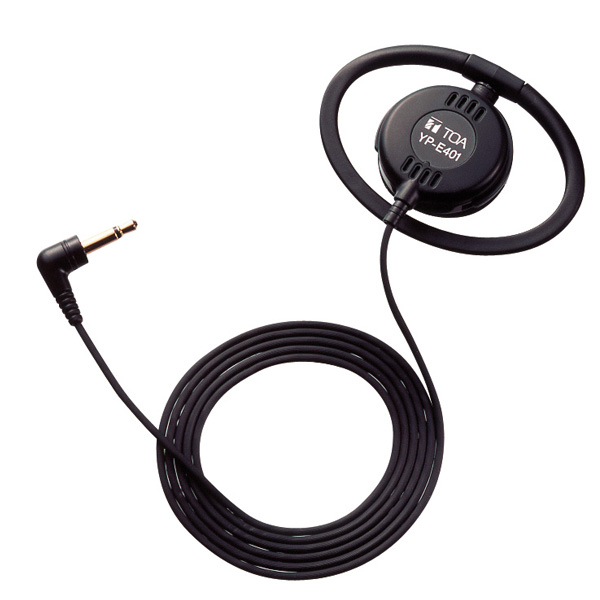 TOA YP-E401 Ear-suspension Earphone YP-E401 Tour guide Headset หูฟัง สำหรับ TOA WT-2100 เครื่องรับสัญญา สำหรับผู้รับฟังการบรรยาย TOA YP-E401 หูฟัง
