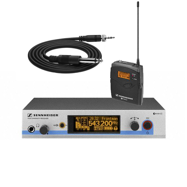 EW 572 G3 GUITAR BASS EVOLUTION WIRELESS INSTRUMENT MICROPHONE SENNHEISER EW 572 G3 ชุดไมค์ลอย เครื่องดนตรี SENNHEISER EW EW 572 G3 ไมโครโฟน ไร้สาย