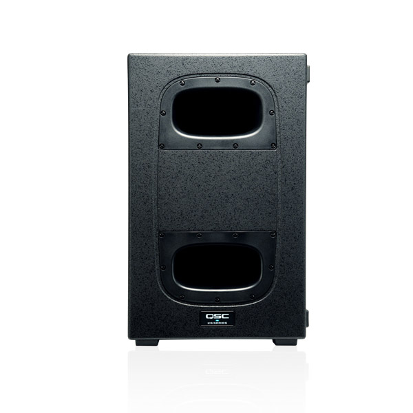 QSC KS212C ตู้ลำโพงซับวูฟเฟอร์ 2x12 นิ้ว 3600 วัตต์ มีแอมป์ในตัว คลาส D ตอบสนองความถี่ 44 Hz - 104 Hz QSC KS212C Subwoofer QSC KS212C ลำโพงซับวูฟเฟอร์
