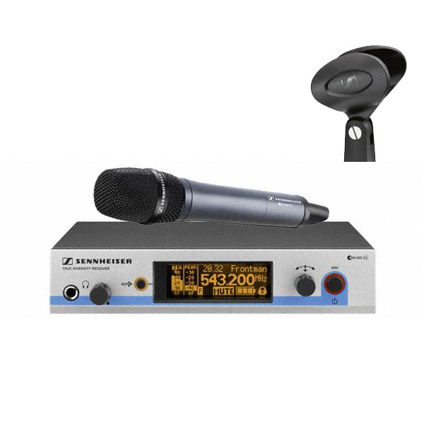 DYNAMIC SUPER-CARDIOID EVOLUTION WIRELESS VOCAL MIC SENNHEISER EW 500-945 G3 ชุดไมค์ลอย มือถือ SENNHEISER EW EW 500-945 G3 ไมโครโฟน ไร้สาย