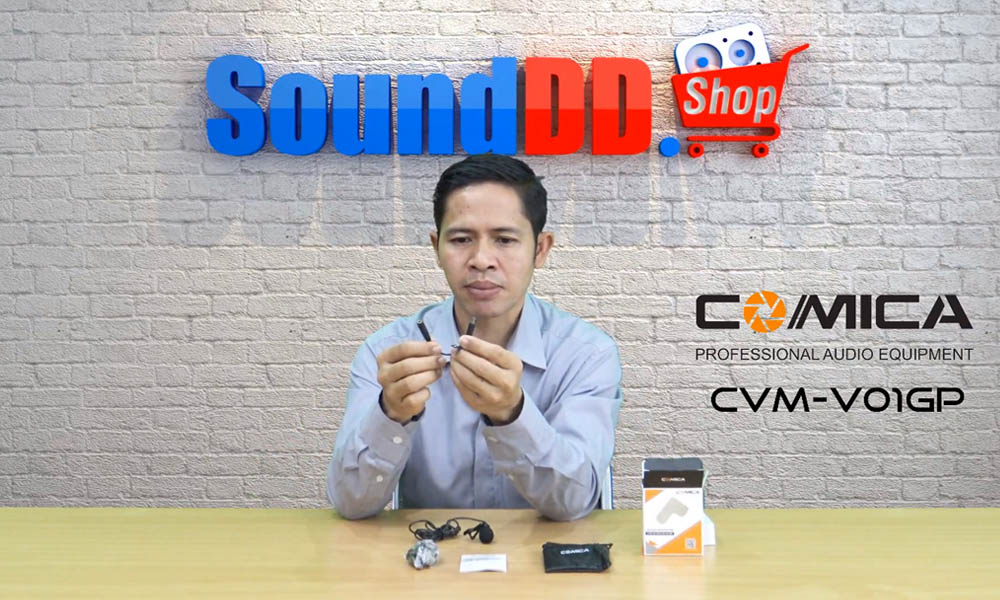 รีวิว COMICA CVM-V01GP ไมค์คลิปหนีบปกเสื้อ สำหรับกล้อง GoPro Hero 3/3+/4 รับเสียงแบบรอบทิศทาง พร้อมวินด์มัฟฟ์ลดเสียงรบกวน ง่ายต่อการใช้งาน สะดวกต่อการพกพา