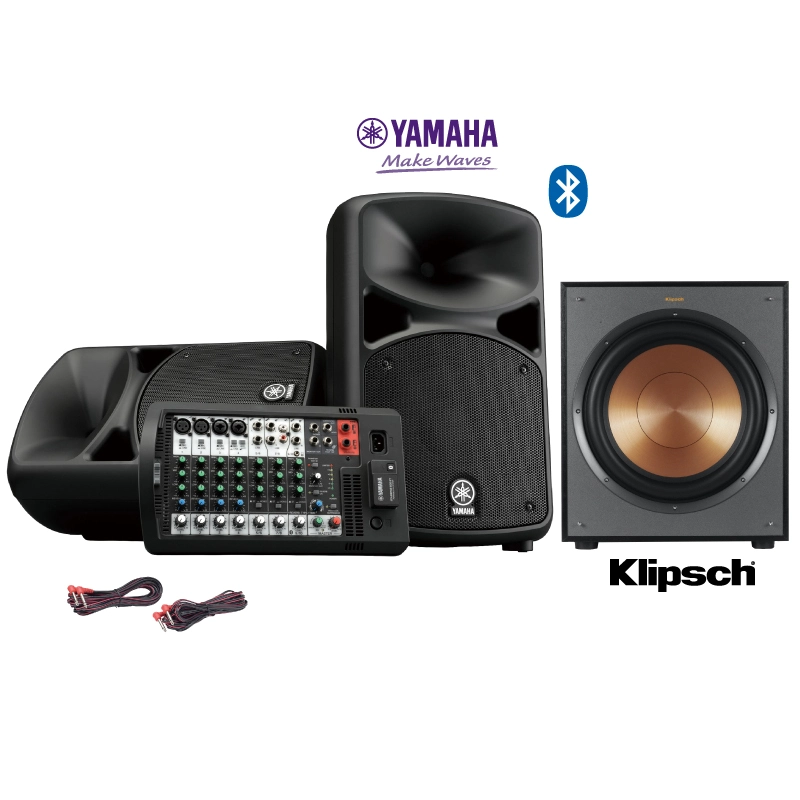 ชุดเครื่องเสียง STAGEPAS 600BT + R-120SW