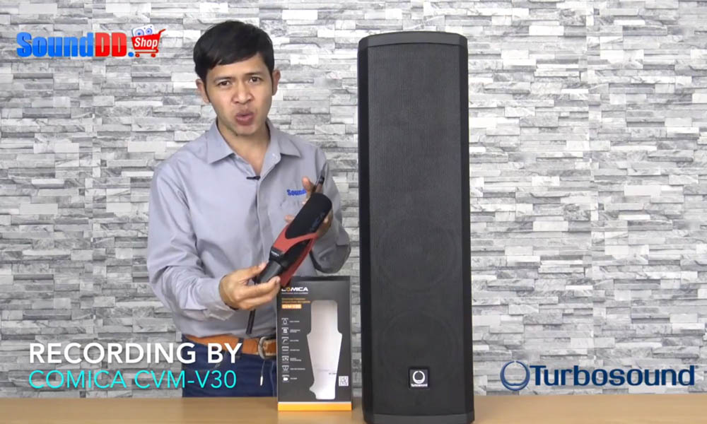 รีวิว TURBOSOUND iNSPIRE iP300 ตู้ลำโพงคอลัมน์ คลาส D 600W Bluetooth® ในตัว ลำโพงคอลัมน์สัญชาติอังกฤษ ให้คุณภาพเสียงและความดัง ครอบคลุมพื้นที่ได้อย่างดี