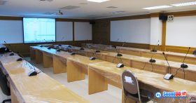 ผลงานการติดตั้ง ระบบเสียงห้องประชุม กรมการข้าว (สำนักเมล็ดพันธ์ข้าว) รับบริการออกแบบ และติดตั้ง ระบบเสียง และระบบภาพ เช่น ไมโครโฟนห้องประชุม
