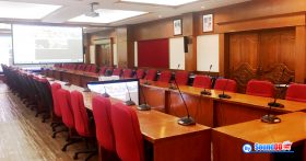 ผลงานการติดตั้ง ระบบเสียงห้องประชุม สำนักงานตำรวจแห่งชาติ รับบริการออกแบบ และติดตั้ง ระบบเสียง และระบบภาพ เช่น ไมโครโฟนห้องประชุม เป็นต้น ด้วยทีมงานมืออาชีพ
