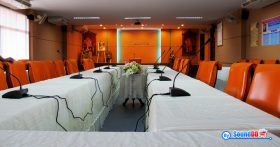 ผลงานการติดตั้ง ระบบเสียงห้องประชุม ศูนย์พัฒนาการจัดสวัสดิการสังคมผู้สูงอายุบ้านบางแค รับบริการออกแบบ และติดตั้ง ระบบเสียง และระบบภาพ ด้วยทีมงานมืออาชีพ