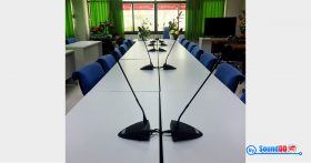 ผลงานการติดตั้ง ระบบเสียงห้องประชุม สำนักงานไปรษณีย์นครหลวงเหนือ รับบริการออกแบบ และติดตั้ง ระบบเสียง และระบบภาพ ด้วยทีมงานมืออาชีพ