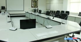 ผลงานการติดตั้ง ระบบเสียงห้องประชุม โรงเรียนเสนารักษ์ กรมแพทย์ทหารบก รับบริการออกแบบ และติดตั้ง ระบบเสียง และระบบภาพ ด้วยทีมงานมืออาชีพ