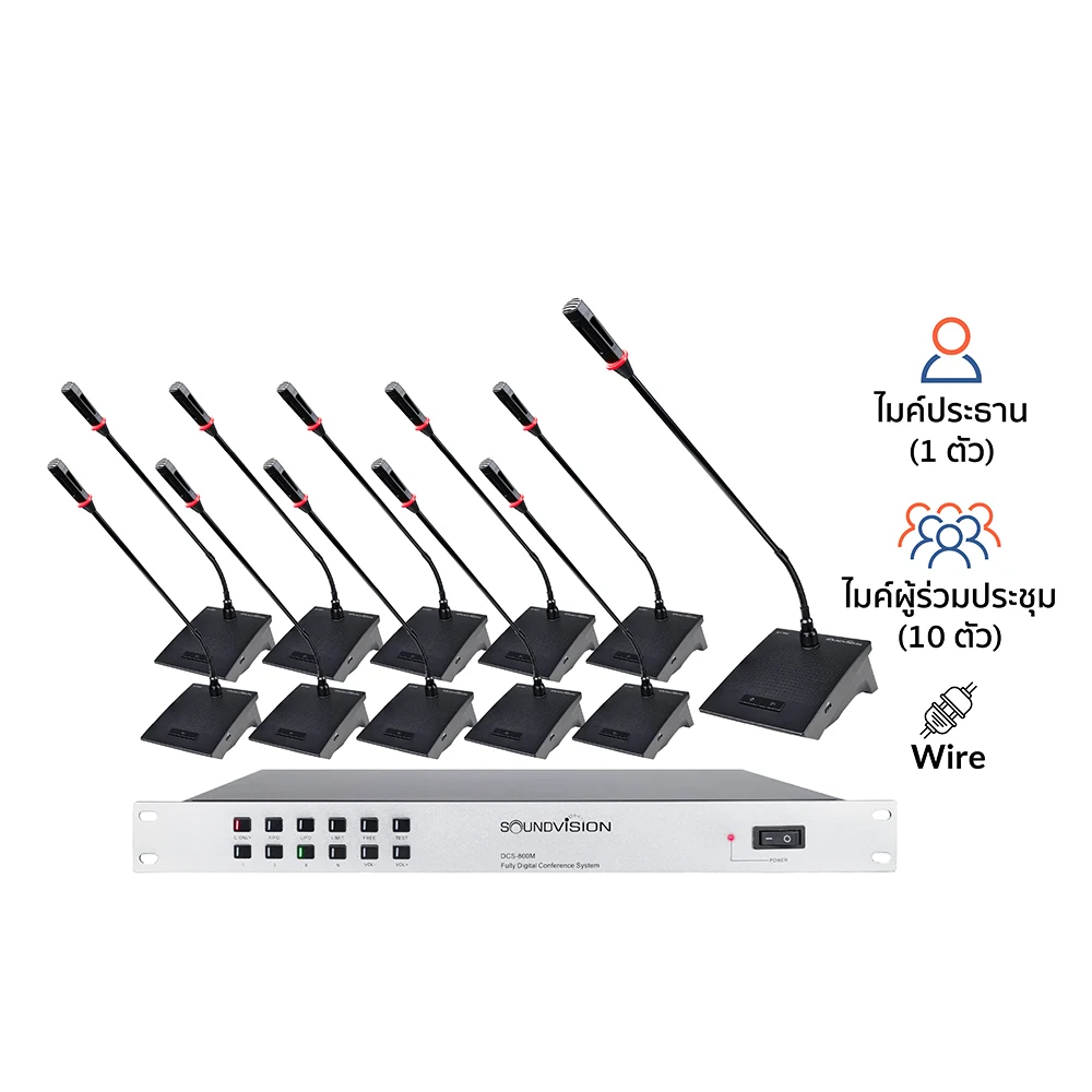 SOUNDVISION DCS-800-PRO SET 11