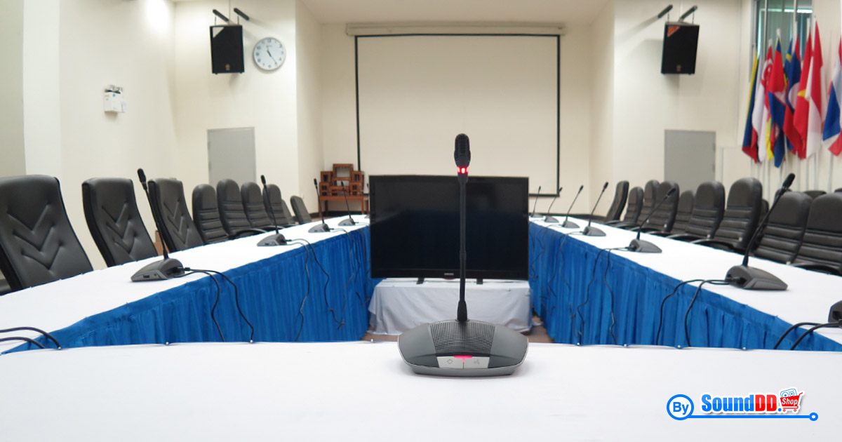 ผลงานการติดตั้ง ระบบเสียงห้องประชุม สำนักงานท่าเรืออุตสาหกรรมมาบตาพุด รับบริการออกแบบ และติดตั้ง ระบบเสียง และระบบภาพ ด้วยทีมงานมืออาชีพ